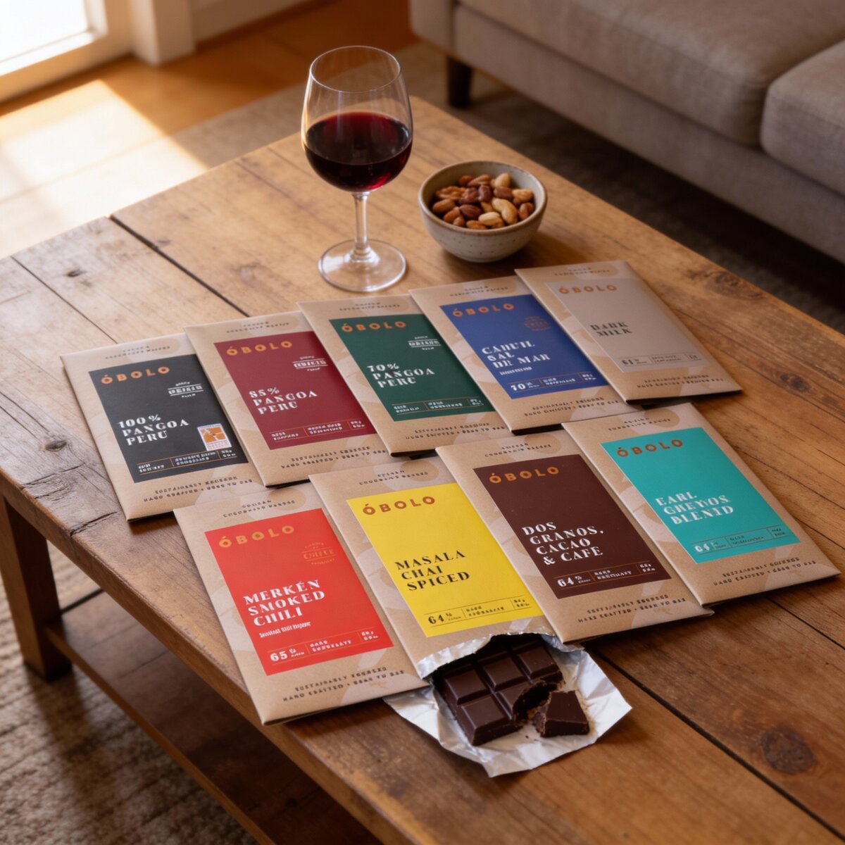 Barra chocolate gourmet ultra cremoso OBOLO