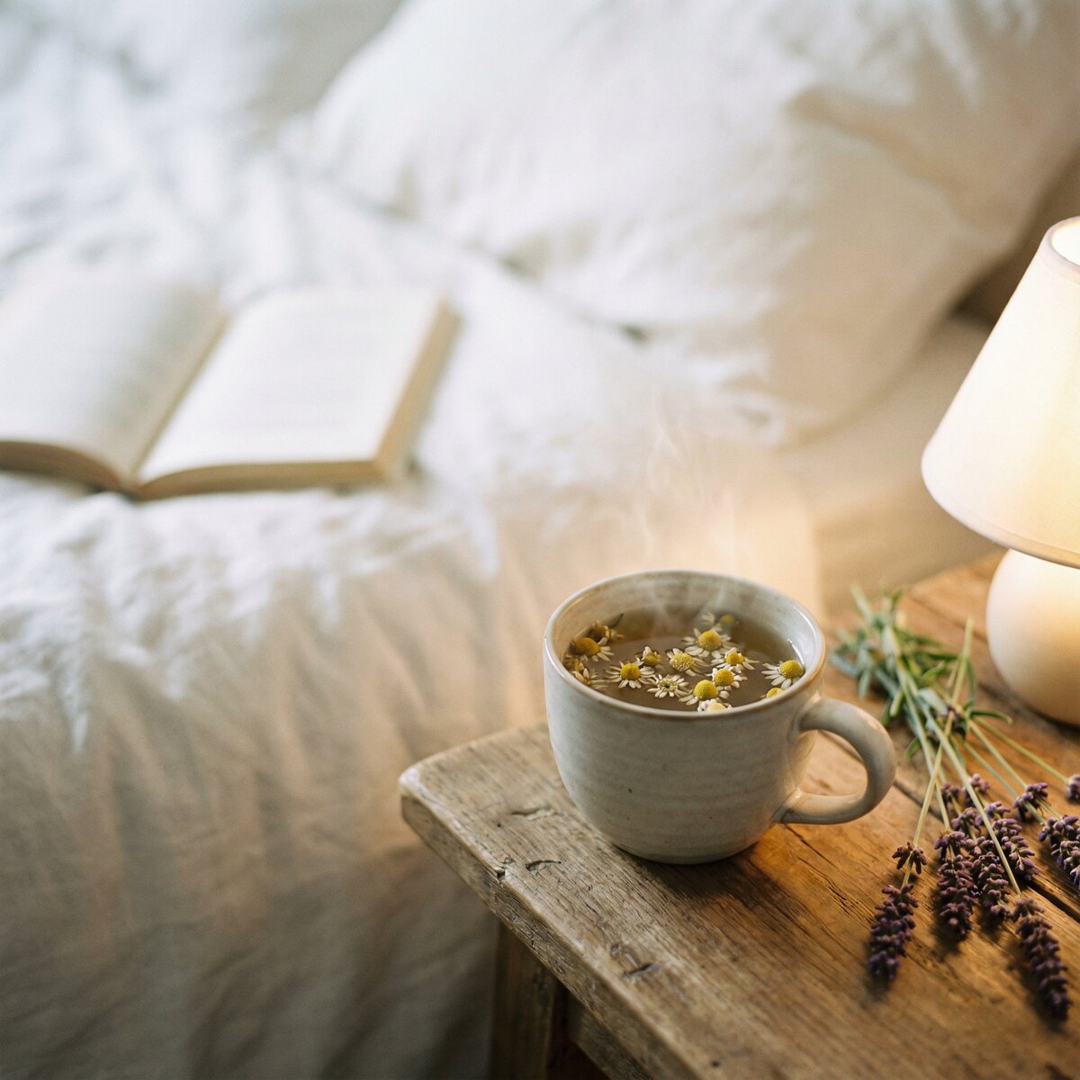 Infusion de manzanilla para dormir