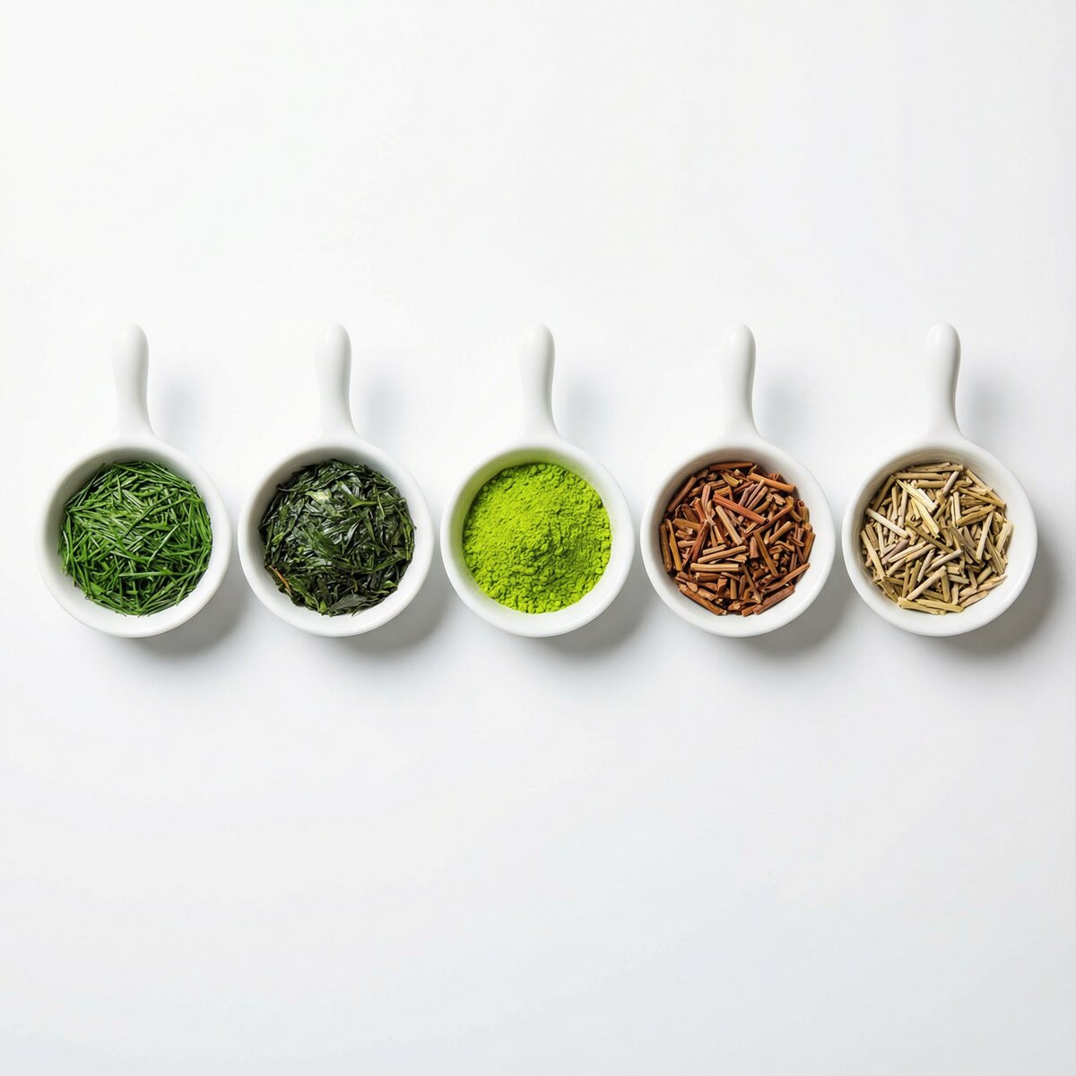 Variedades de te verde japones