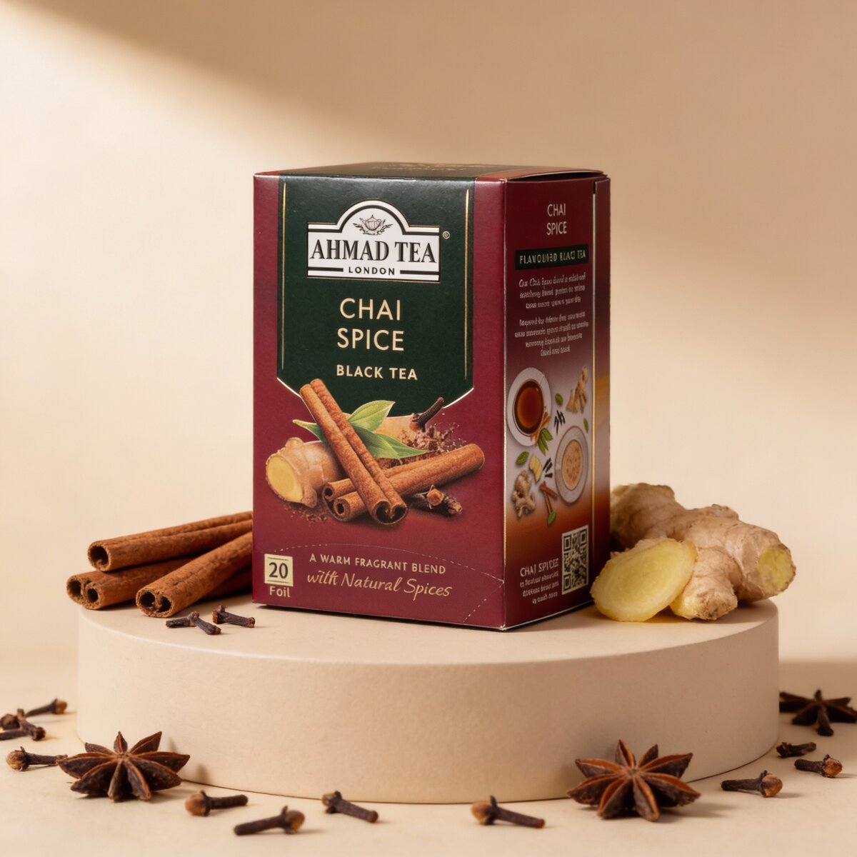 Té Chai Spice 20 bolsitas - Ahmad Tea - Imagen 2