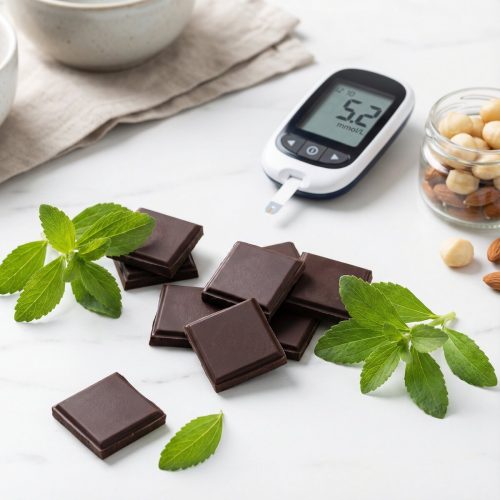 Chocolate sin azucar para diabeticos y keto