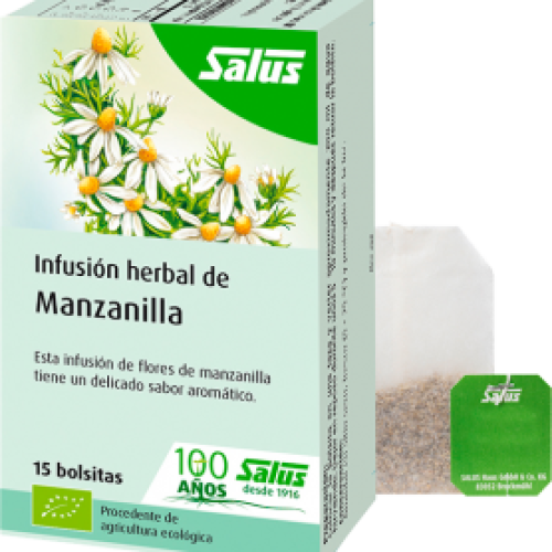 Infusión  herbal de Manzanilla.